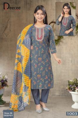 Deecee deepsy club kurti palazzo set wholesale
